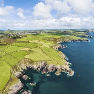 Porthclais Panorama Print, St Davids, Wales