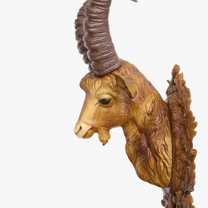 Plastic Head of an Ibex Print Plastic Head of an Ibex Print