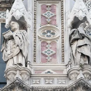 Popes Callixtus I and Celestine I Print, Florence, Italy Popes Callixtus I and Celestine I Print, Florence, Italy