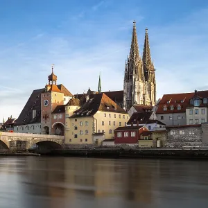 Regensburg City View Print Regensburg City View Print