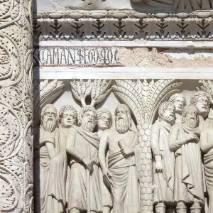 St John the Baptist Scenes Print, Pisa Cathedral Italy St John the Baptist Scenes Print, Pisa Cathedral Italy