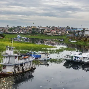Sidearm of the Amazon Print, Manaus, Brazil Sidearm of the Amazon Print, Manaus, Brazil