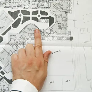 Architects' Hands on Building Construction Print
