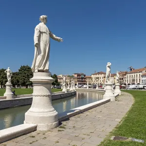 Statues at Prato della Valle Square Print, Padua, Italy Statues at Prato della Valle Square Print, Padua, Italy