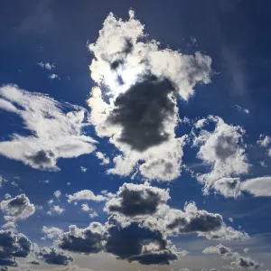 Cumulus Clouds Print, Austria Cumulus Clouds Print, Austria