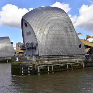 Thames Barrier Print - London, England Thames Barrier Print - London, England