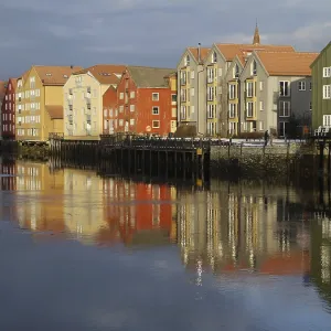 Trondheim City Print from Above Trondheim City Print from Above
