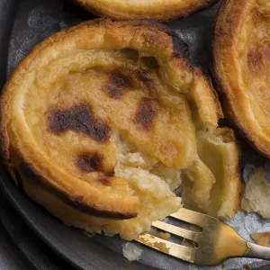 Typical Portuguese Dessert Pasteis de Nata Print Typical Portuguese Dessert Pasteis de Nata Print