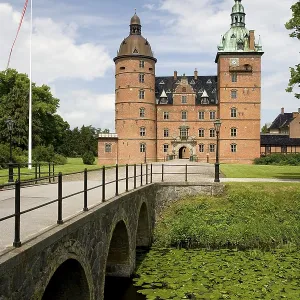 Vallo Castle Print, Denmark Vallo Castle Print, Denmark