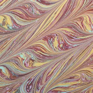 Vibrant Abstract Ebru Ink Art Print Vibrant Abstract Ebru Ink Art Print