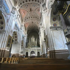 Kaunas Cathedral Interior Print Kaunas Cathedral Interior Print