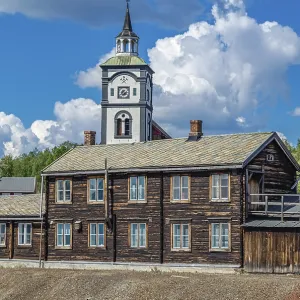 Kulturerbestätten Bergbaustadt Roros und der Kreisumfang