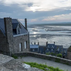 Mont Saint Michel Mudflats Print, Normandy, France Mont Saint Michel Mudflats Print, Normandy, France