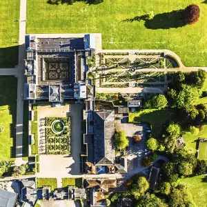 Top Down View Print of Wilton House, Wiltshire, England Top Down View Print of Wilton House, Wiltshire, England