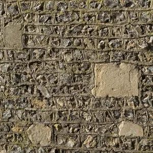 Wolvesey Castle Wall Detail Print, Winchester England Wolvesey Castle Wall Detail Print, Winchester England