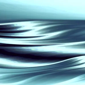 Wavy Fractal Background Print - Abstract Digital Art