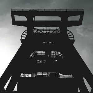 Winding Tower at Zeche Zollverein, Essen, Germany Print Winding Tower at Zeche Zollverein, Essen, Germany Print