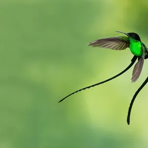 Black-billed Streamertail Print - Eastern Jamaica Endemic Species Black-billed Streamertail Print - Eastern Jamaica Endemic Species
