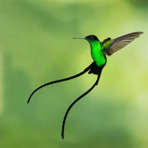 Black-billed Streamertail Print: A Colorful Bird of Jamaica Black-billed Streamertail Print: A Colorful Bird of Jamaica