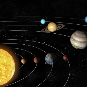 Solar System, Illustration Solar System, Illustration