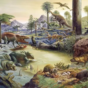 Triassic Landscape Triassic Landscape