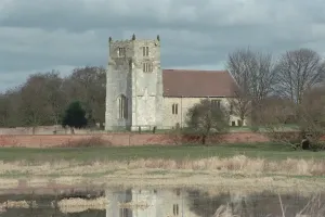 Religiös Drucke: Kirche aller Heiligen