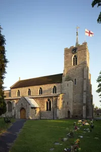 Huntingdonshire Drucke: Gemeindekirche DP261766