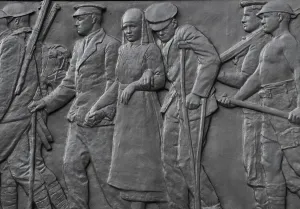 Großraum Manchester Drucke: KriegsdenkmalsdetaileDP220267
