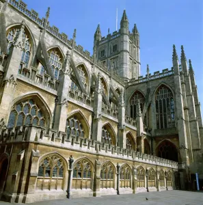 Entdecken Sie Südwestengland: Küste, Landschaft und Reisen: Bad Stiftskirche 991533