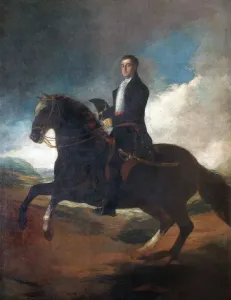 Drucke von APSLEY HOUSE, London. Reitersportrait des Herzogs von Wellington 1812 von Francisco GOYA (1746-1828). Wellesley Verwandte Bilder Drucke: Goya - Reiterporträt des Herzogs von Wellington N070532