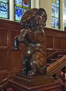 Bildhauerei Drucke: Elefanten-Statue DP 130 353