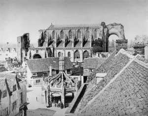 Drucke von MARKETPLATZ, Malmesbury, Wiltschirge Victoriana Drucke: Malmesbury BB95 10457