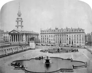 Drucke von Trafalgarplatz, Westminster, London Victoriana Drucke: Trafalgarsquare BB722480