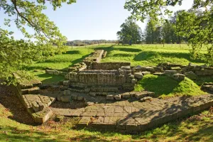 Historic Bridges UK Drucke: Chesters Bridge Abutment N100475
