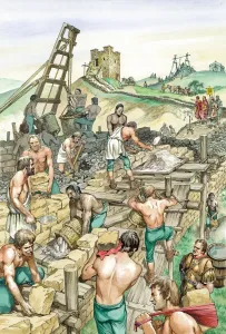 Bauwerk von Hadrianswall IC048_001