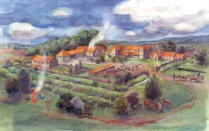 Illustrationen Zum Römerbrief Drucke: Römische Villa von Gargrave, IC 042 001