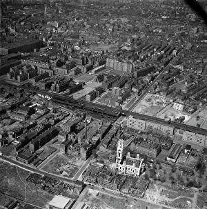 Drucke von St Georg im Osten, Stepney, London. Fotografiert April 1960 Stepney Drucke: Stepney EAW 08 09 06 9
