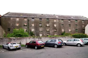 Grenzstadt In Northumberland Drucke: Die Speicherung der Granary DP056357