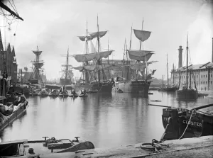 Glasgow Hafen um 1880 CC53_00092