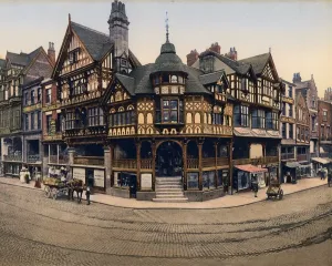 Ostgatestraße, Chester, ca 1890er Jahre