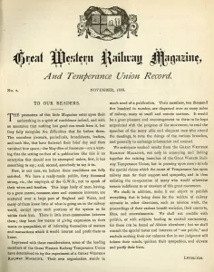 Drucke von Die erste Ausgabe des Großen Westlichen Magazins und der Temperanzunion-Record wurde im November 1888 veröffentlicht Kunstwerke Und Dokumente Drucke: Der erste Ausgang des Großen Westmagazin und der Temperanzunion-Record vom Jahre 1888