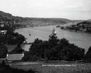 Dartmouth und Kingswear aus Warfleet, um 1900