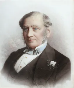 Sir Daniel Gooch, um 1865.