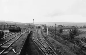 Gwann-Caegurwen Kohlebergwerk Hafen und Signalhaus
