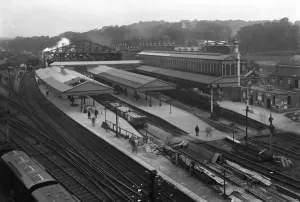 Exeter St Davids in Devon um 1912