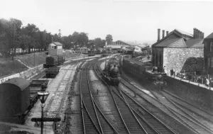 Neutronenstation Newton Abbott, Devon ca 1920er Jahren