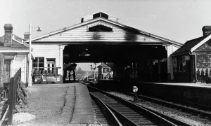 Brunel Drucke: Bahnhaltestelle Frome, Somerset, 19. April 1960