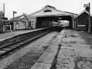 Station von Frome im Somerset um ca. 1970