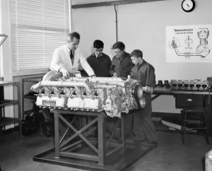 Swindon Railway Museum Drucke: Apprentice Training School, Dean Street, Swindon, 1963