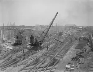 Bauen der Thanet Linie, 1926 - Bahnhof Ramsgate